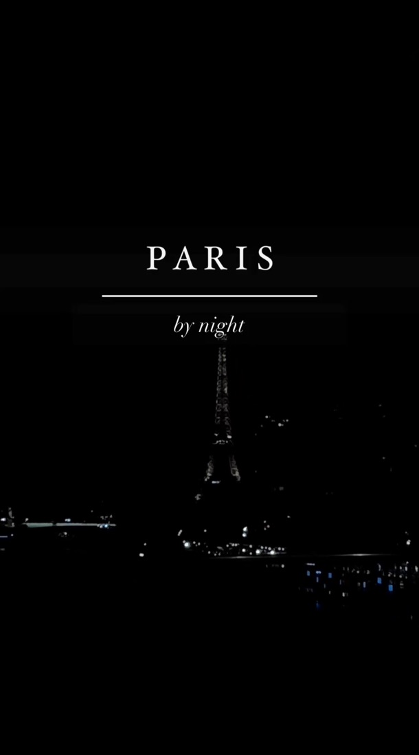 image  1 Paris by night